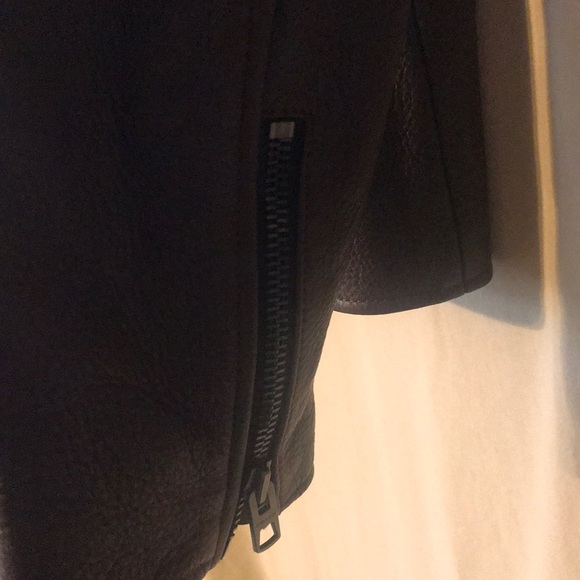 COACH men’s Leather RACER jacket NEW & AUTHENTIC - Picture 3 of 6